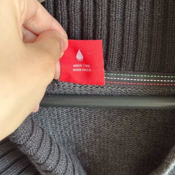 Puma Ferrari Men Charcoal Zip-Up Sweater | Large - Picture 5 of 13